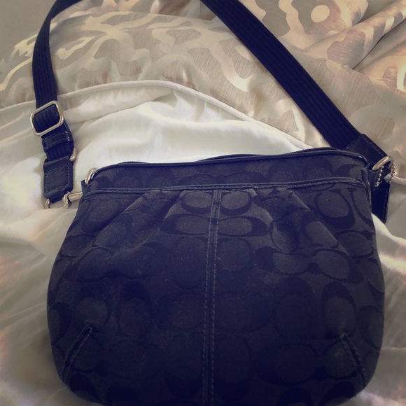 Coach black crossbody - Picture 1 of 3
